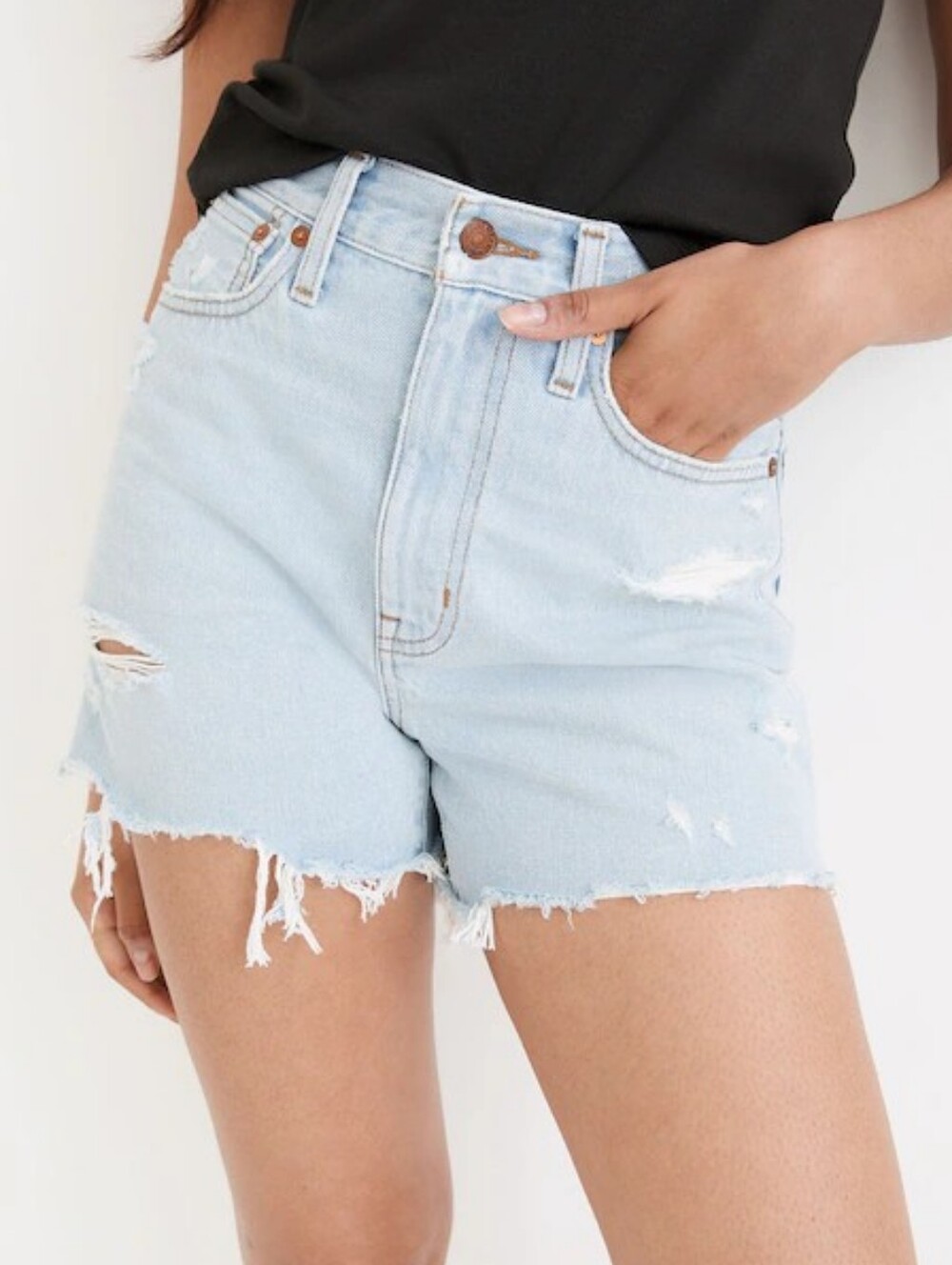 Madewell The Momjean Short in Flintwood Wash Size 30